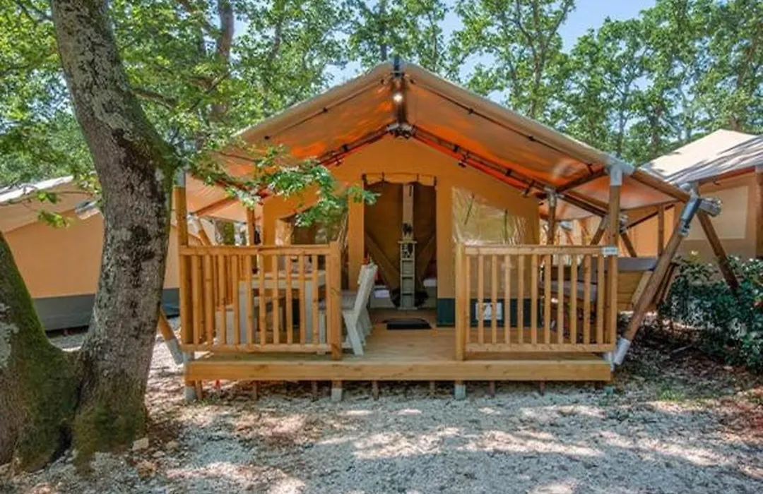 Eurocamp Tents At Campsite Polari-1