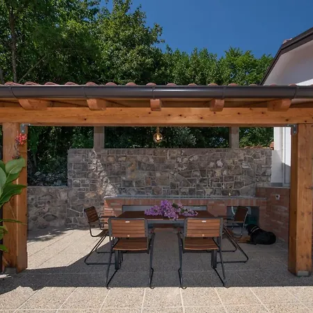Villa Kruno, With The Pool And Spectacular Sea View-3