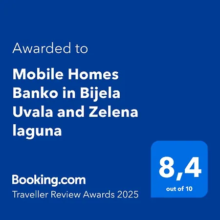 Mobile Homes Banko In Bijela Uvala And Zelena Laguna-2