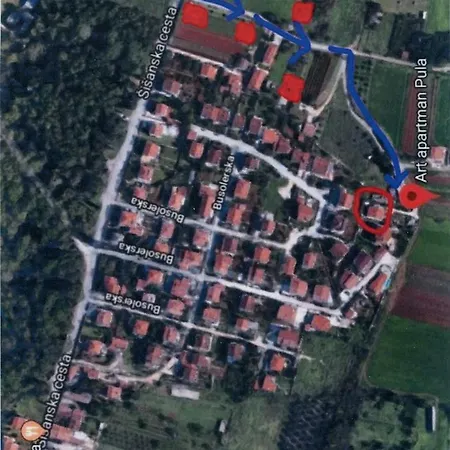 Apartman Pula S Bazenom I Parkingom-2
