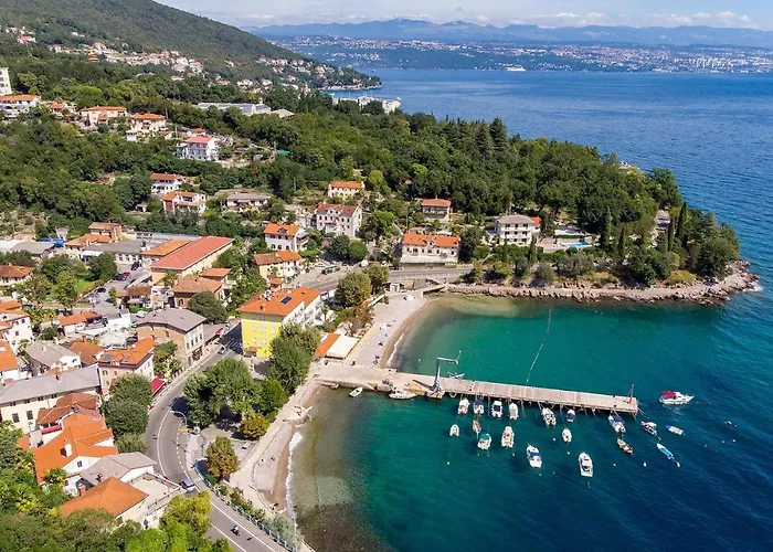 Stunning Apartment In Opatija With House Sea View acceptant les animaux